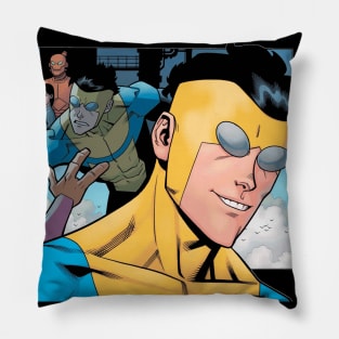 invincible comic scene Pillow