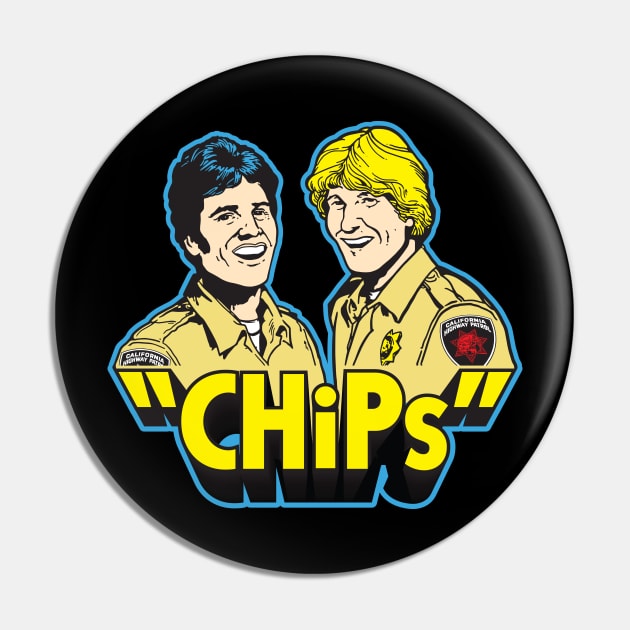 CHiPs Pin by Chewbaccadoll