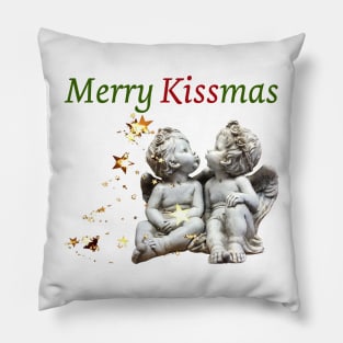 Merry Kissmas Pillow