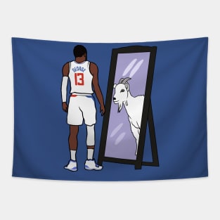 Paul George Mirror GOAT Tapestry