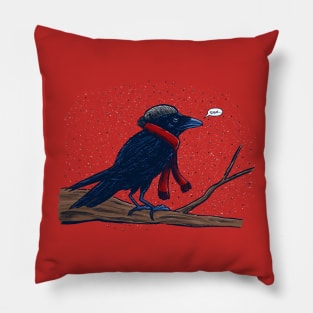 Annoyed IL Birds: The Crow Pillow