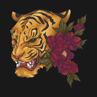 Floral Tiger T-Shirt
