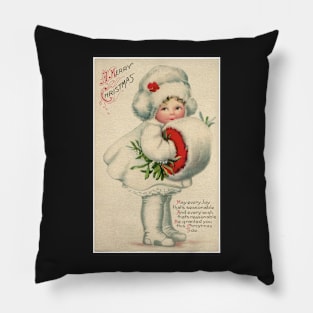 Vintage Christmas Wishes Pillow