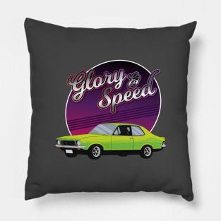 Glory and Speed - Muscle Car Pillow