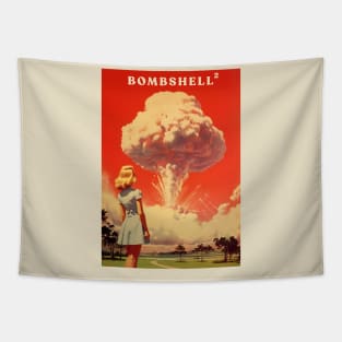 Barbie x Oppenheimer 2023 | BOMBSHELL Tapestry