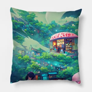 Garden Cafespace Pillow