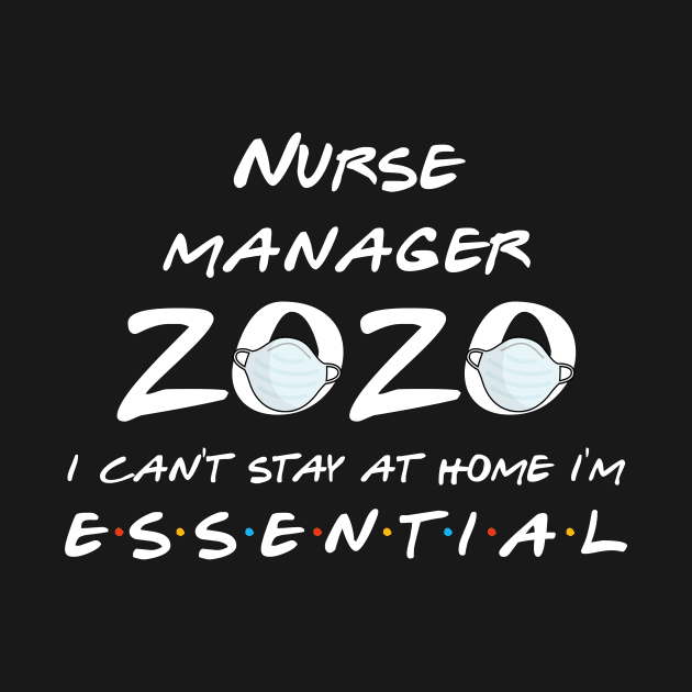 Nurse Manager 2020 Quarantine Gift by llama_chill_art