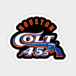 Houston Colt .45s Defunct Sports Logo Fan Art Tribute Magnet