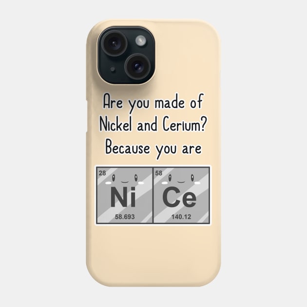 You're NiCe Phone Case by Coppi