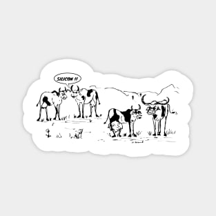 Zoo Humour - Cartoon 0016 - Transparent Magnet