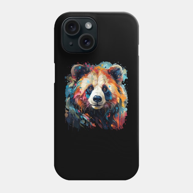 Panda Rainbow Phone Case by JH Mart