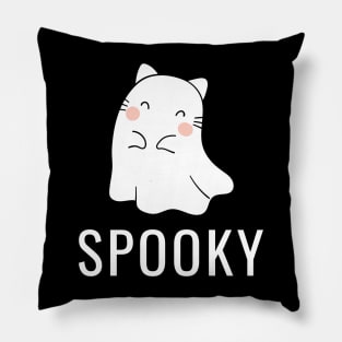 Cute Cat Ghost Pillow