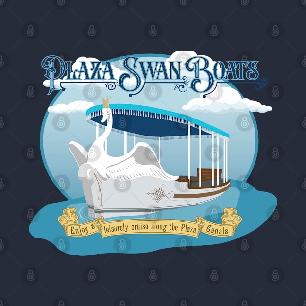 Plaza Swan Boats by Treasures from the Kingdom