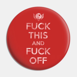 Public Service Announcement Pin