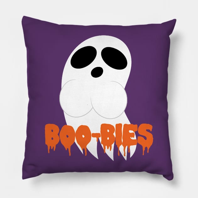 Boo-bies Pillow by Xinoni