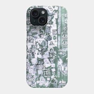 Green Sticker Art NYC Phone Case