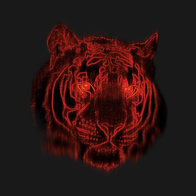 Crimson Tiger by Khaos Design