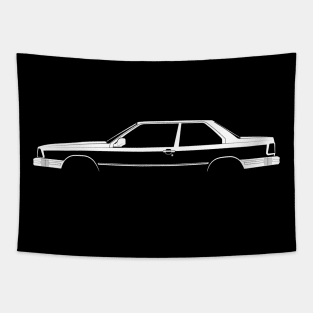 Volvo 780 Coupe Silhouette Tapestry