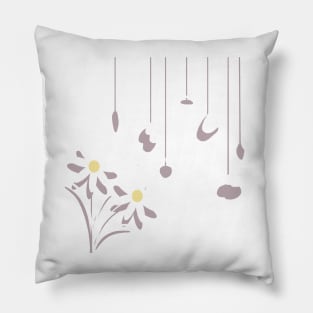 Tender charms and flowers Pillow