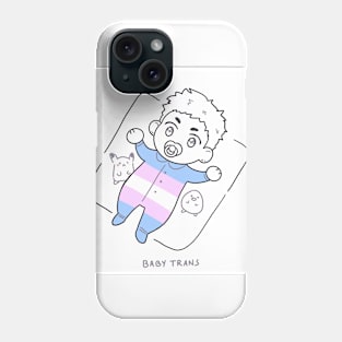 Baby trans Phone Case