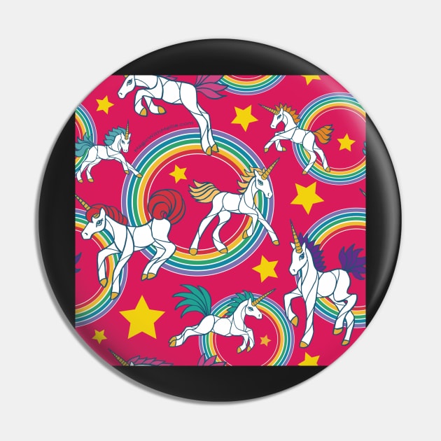 Unicorn Party Pattern Design by Mellie Test Pin by mellierosetest