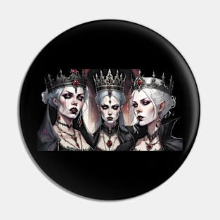 Iced Queens Pin