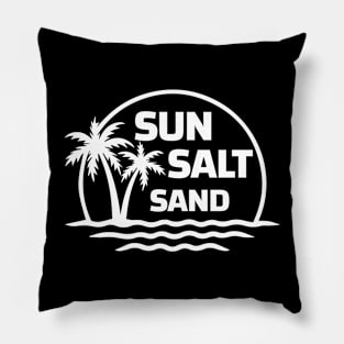 Sun Salt Sand, Beach, Summer, Summer Vibes, Beach Vibes, Vacation Pillow