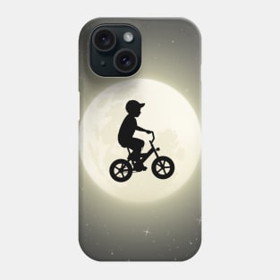 Boy on bike Phone Case