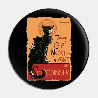 Le chat noir de Schrödinger Pin