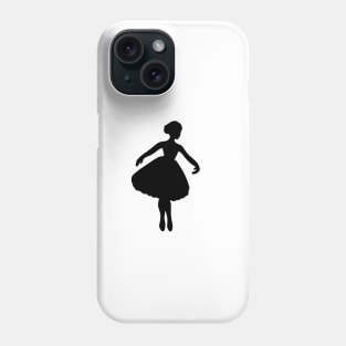 ballerina pin Phone Case