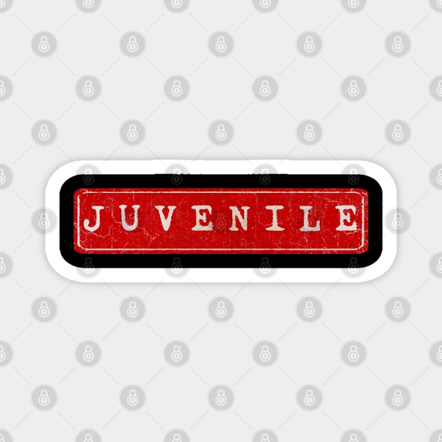 vintage retro plate Juvenile Magnet by GXg.Smx