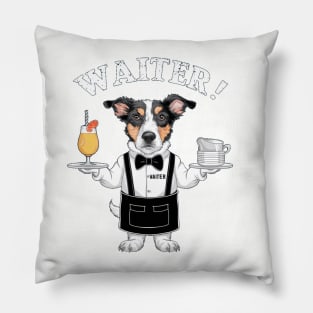 waiter dog Pillow