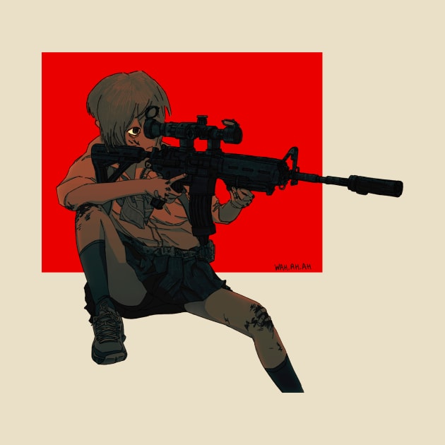 Sniper girl by wah.ah.ah