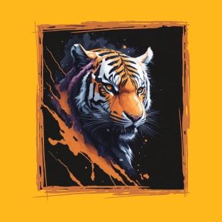 Beautiful framed tiger T-Shirt