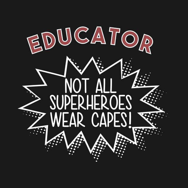 Educator Superhero Cape by yeoys