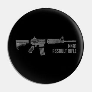 M4A1 assault rifle Pin