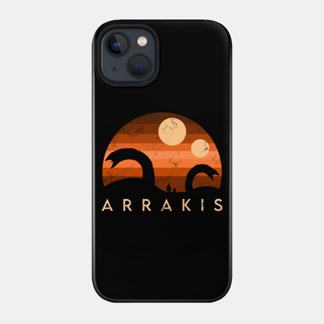 Arrakis v2 (Aged) - Dune - Phone Case