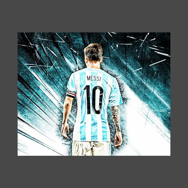 Lionel Messi 10 by LustraOneOne