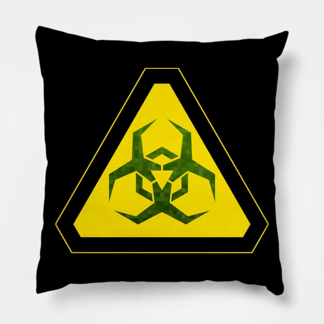 Biohazard Pillow by MissMorty2