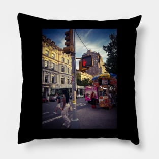 Fifth Avenue Central Park Manhattan NYC Pillow