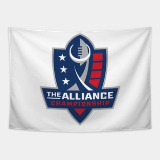 Alliance of American Football Championship 2019 Logo T-Shirt Tapestry