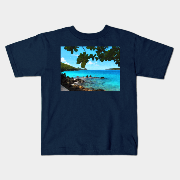 St Thomas VI - Peaceful Beach St. Thomas - St Thomas - Kids T-Shirt ...