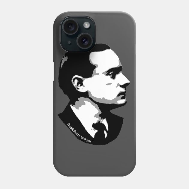 Irish 1916 Rebel Patrick Pearse Phone Case by SeattleDesignCompany