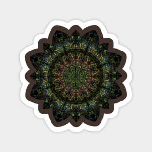 Fractal Mandala Magnet