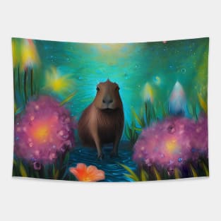 Capybara Tapestry