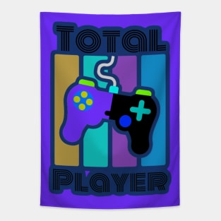 Total Player- Gamer Design Tapestry
