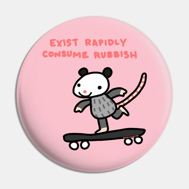 live fast eat trash lol Pin by Possum Mood