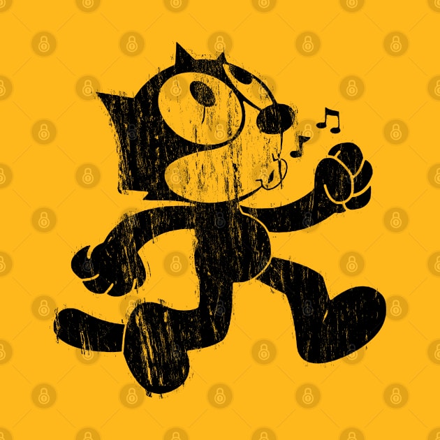 Felix The Cat - Retro Faded Design by AION