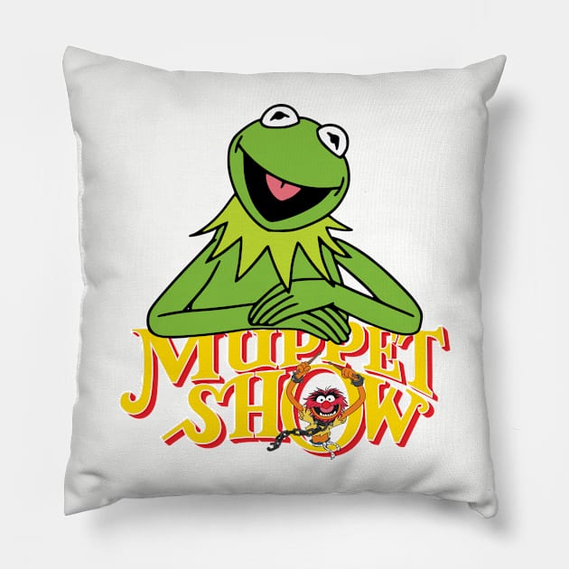 Muppets animal frog Pillow by Happy Asmara