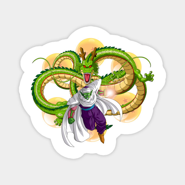 Dragon Ball Z Shenron And Piccolo Shenron Magnet Teepublic